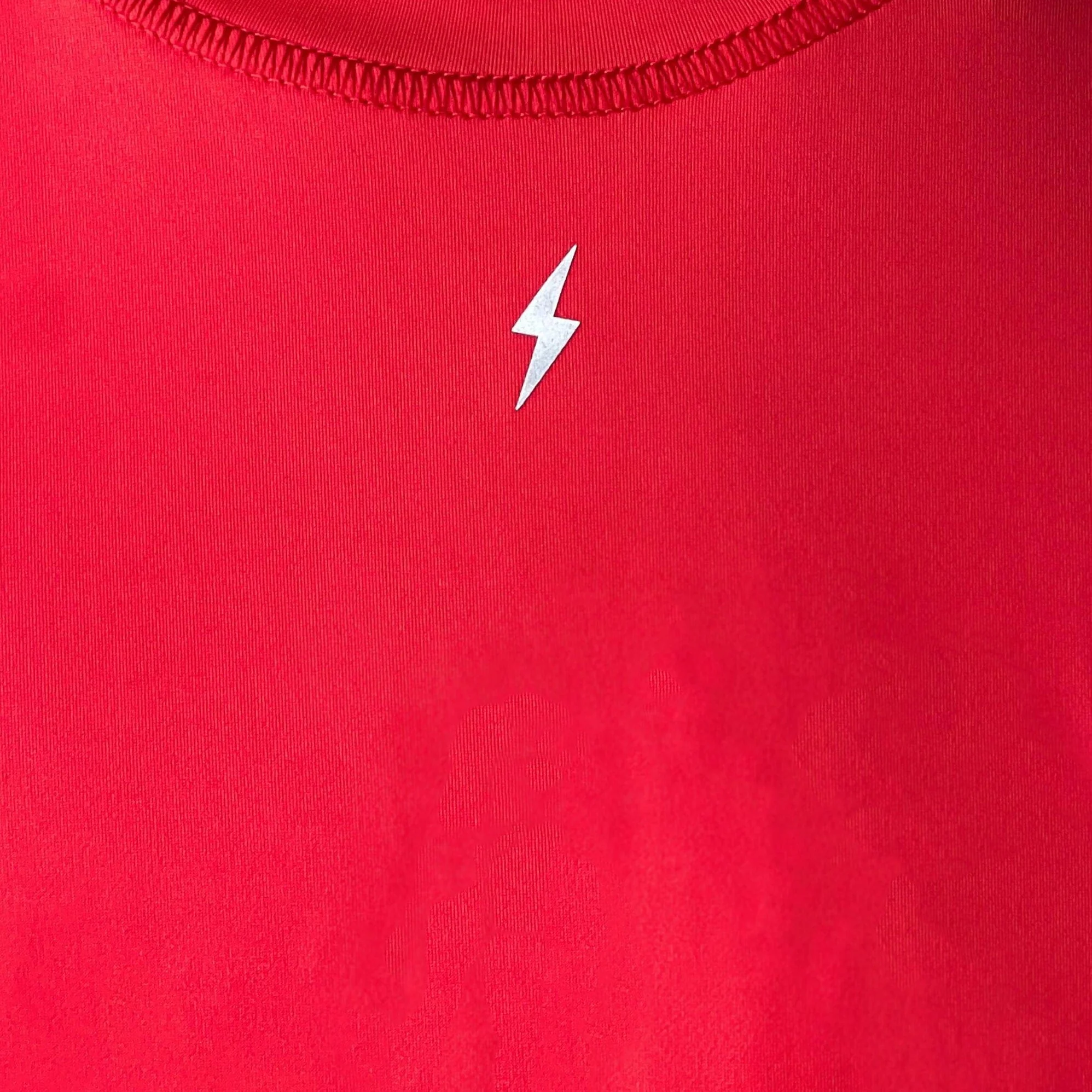 Performance Short Sleeve Shirt - Red - Image 6