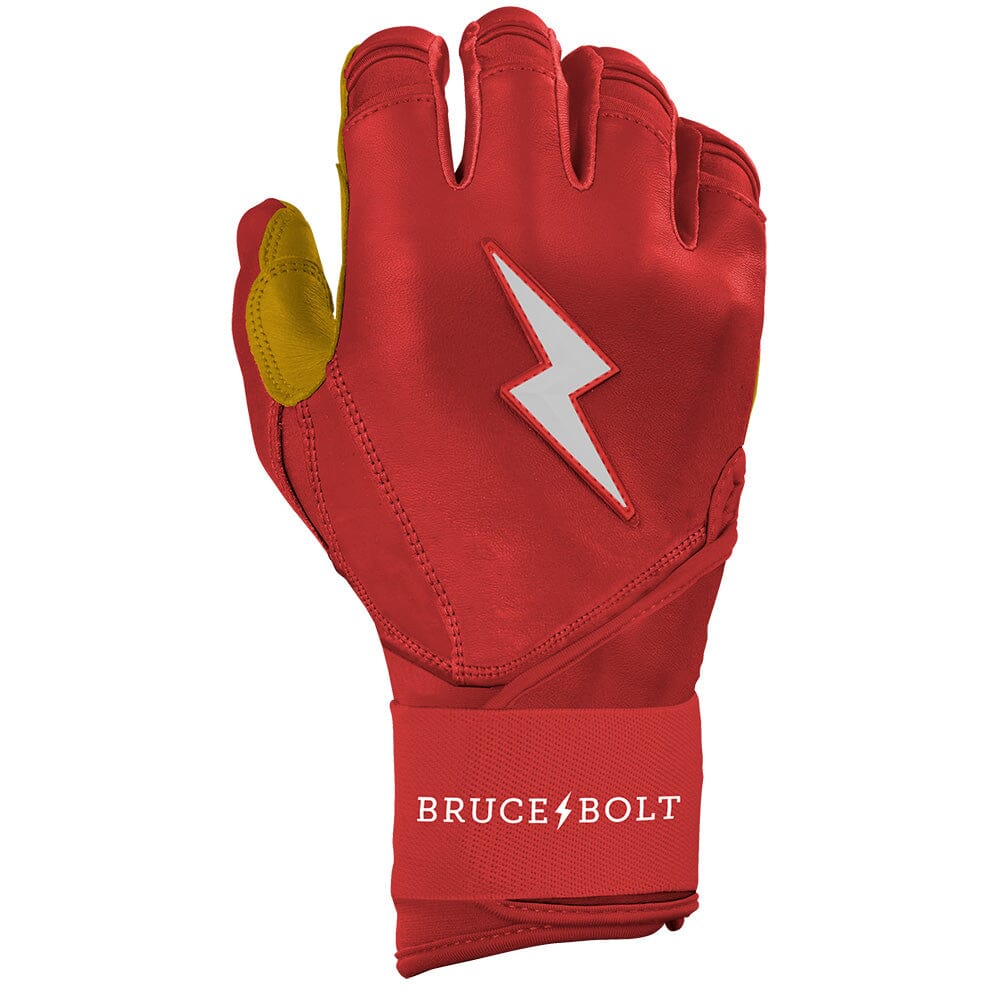 Original Series Long Cuff Batting Gloves - Red - Image 4